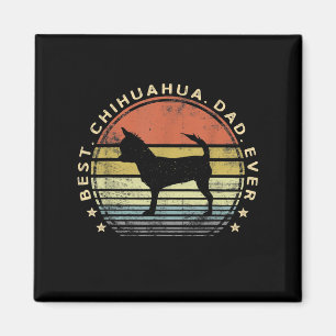 Aimant Meilleur Chihuahua Papa Jamais Chi Chien Dons Amou