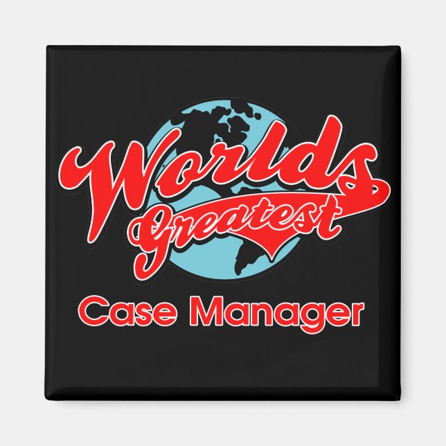 Aimant Meilleur Coque Manager au monde (Devant)