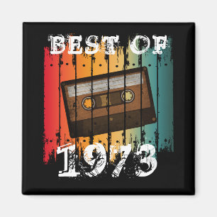 AIMANT MEILLEUR DE 1973 BANDE CASSETTE VINTAGE SUR MESURE