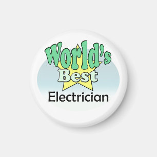 Aimant Meilleur électricien du monde