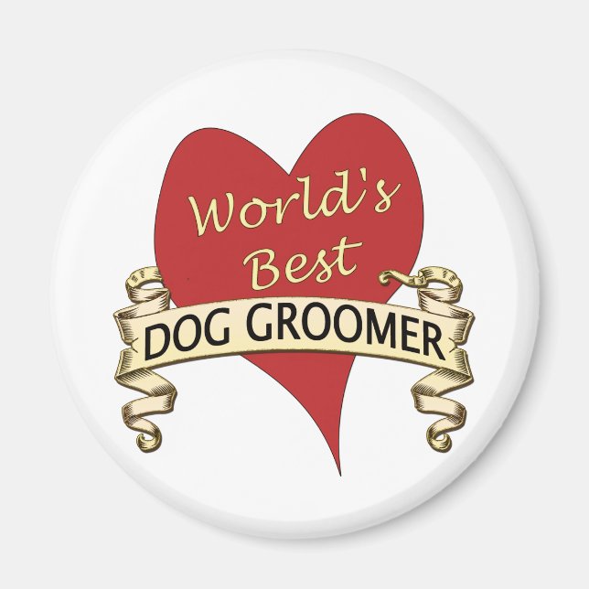 Aimant Meilleur éleveur de chiens du monde (Devant)