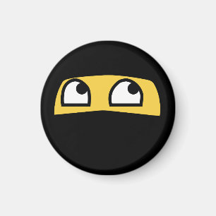 Aimant Meilleur et minuscule guerrier ninja emoji