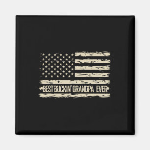 Aimant Meilleur Grand-Père Jamais Camouflage Nous Drapeau