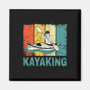 Aimant Meilleur Kayak Art Pour Hommes Femmes Kayak Fishin