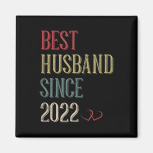 Aimant Meilleur Mari 2022 3 Année 3e anniversaire Mariage