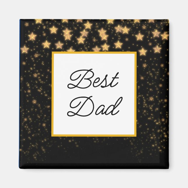Aimant meilleur papa (Devant)