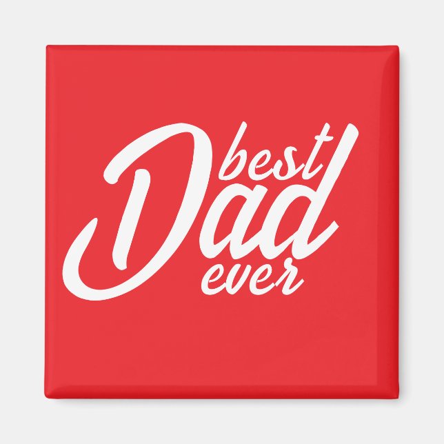 Aimant Meilleur papa (Devant)