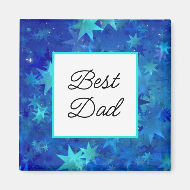 Aimant meilleur papa (Devant)
