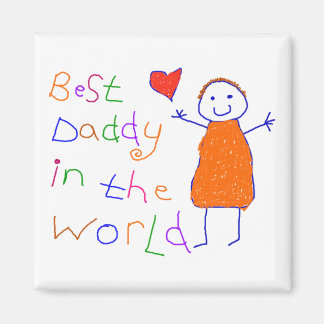 Aimant Meilleur papa au monde.