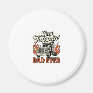 Aimant Meilleur Papa de Camionneur Ever Chemise Vintage C