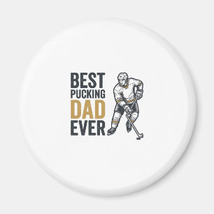 Aimant Meilleur Papa de Hockey de Tous les Temps Concepti