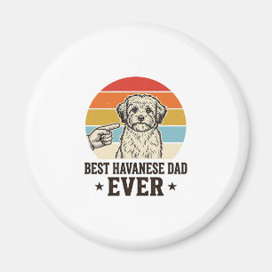 Aimant Meilleur Papa Havanais De Tous Les Temps Design De
