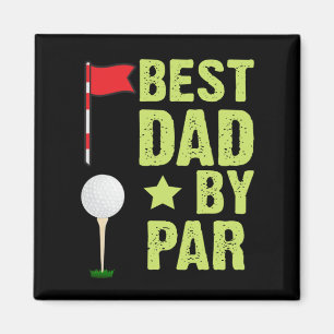 Aimant Meilleur papa par Par cadeau pour Golf Papa on Bla