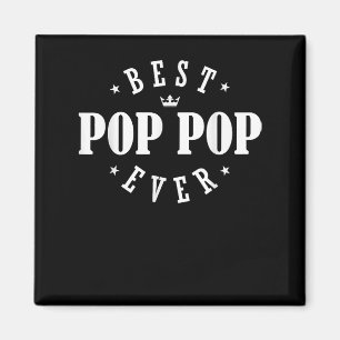Aimant Meilleur Pop Pop Ever Design - Pop Pop Pop