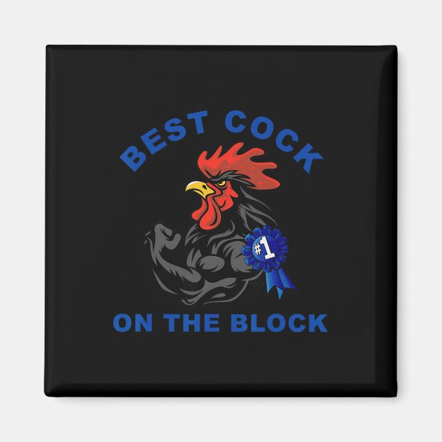 Aimant Meilleur sur le bloc de la volaille de mode  (Devant)
