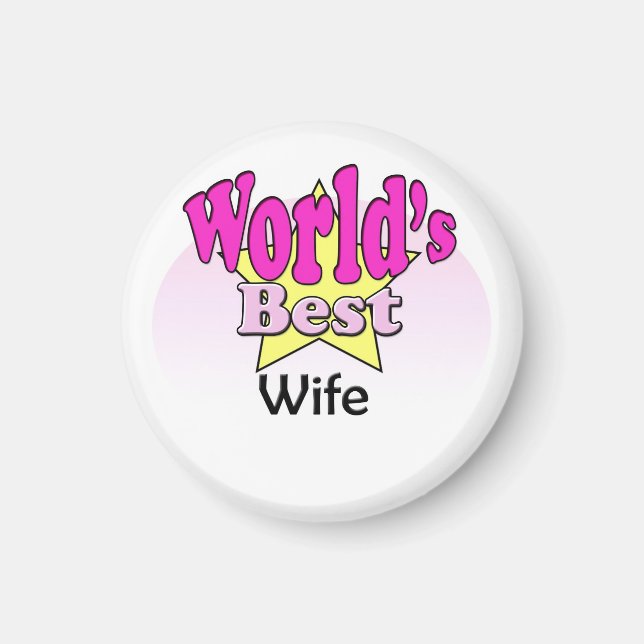 Aimant Meilleure femme au monde (Devant)