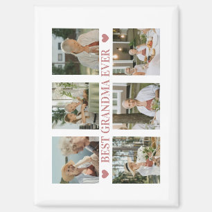 Aimant Meilleure Grand-mère Collage de Photos – Cadeau av