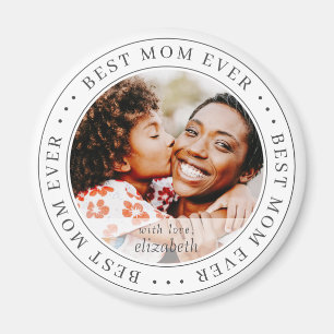 Aimant Meilleure maman jamais classique photo simple
