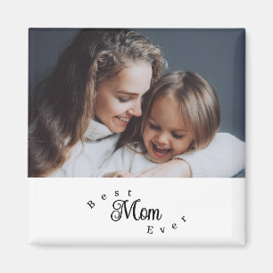 Aimant Meilleure Maman Moderne Simple