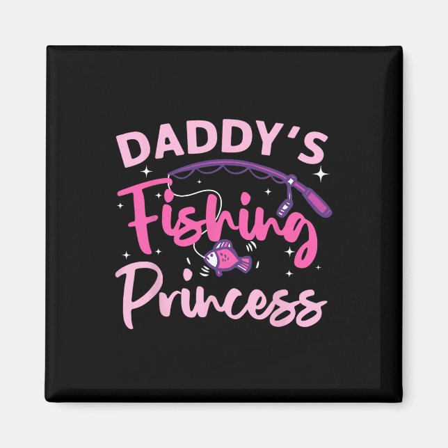 Aimant Meilleure Pêche Pour Femmes Filles Enfants B Fishe (Devant)