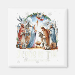 Aimant Meilleure scène de Noël Jésus cool de tous les tem
