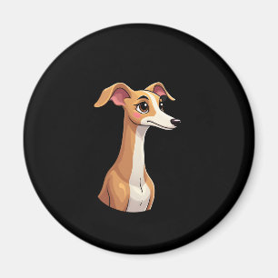 Aimant Meilleure vie avec Arabian Greyhound Long Sleeve T