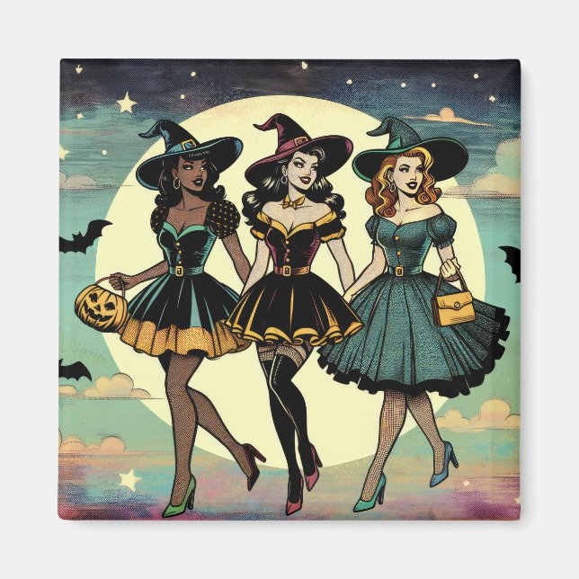 Aimant Meilleures sorcières (Devant)