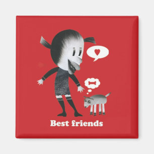 Aimant Meilleurs amis