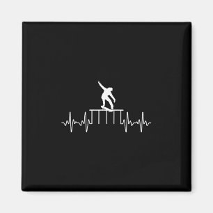 Aimant Meilleurs Cadeaux de Patineur Art de Patineur pour