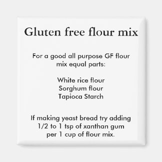 Aimant Mélange de farine sans gluten
