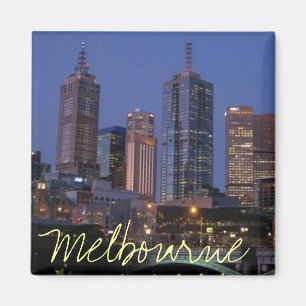 Aimant Melbourne Australie à l'aimant de photographie de