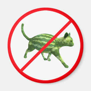 Aimant Melon Cats Prohibited!