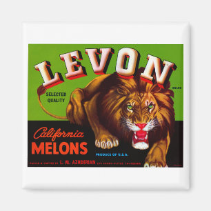 Aimant Melons de Californie du Levon