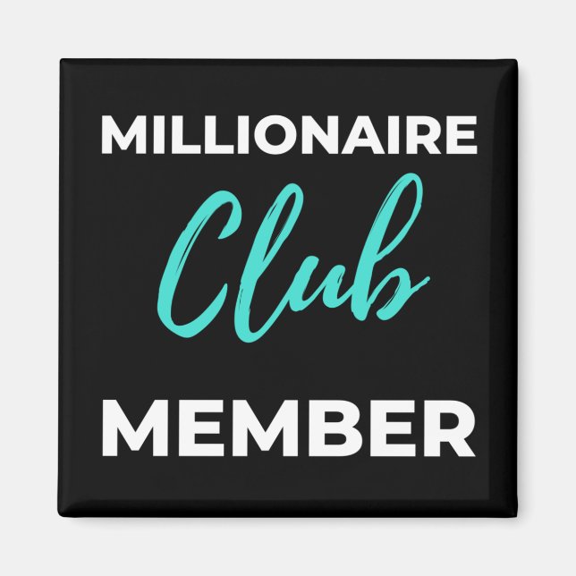 Aimant Membre du Club Millionaire (Devant)