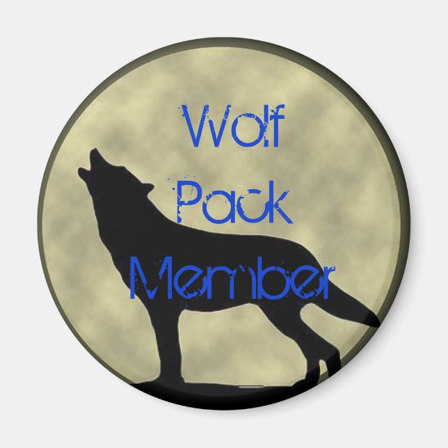 Aimant membre Wolf Pack (Devant)