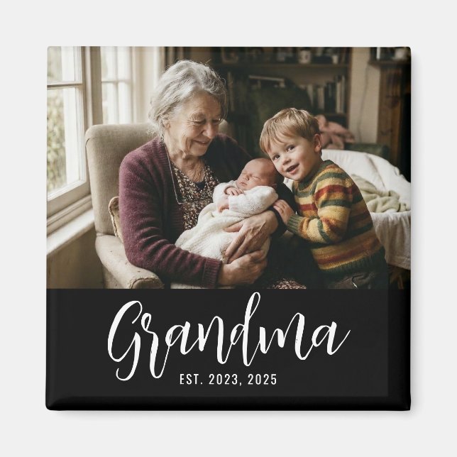 Aimant Mémé a créé la fête de la grand-mère (Devant)