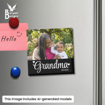 Mémé a créé un nouveau cadeau photo pour grand-mèr