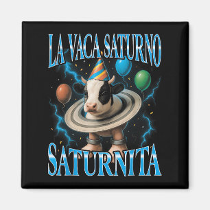 Aimant Mème de brainrot italien La Vaca Saturno Saturnita