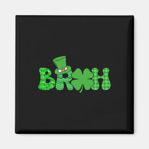 Aimant Mème drôle de la Saint-Patrick Trèfle Irlandais