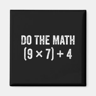 Aimant Mème drôle de maths 67