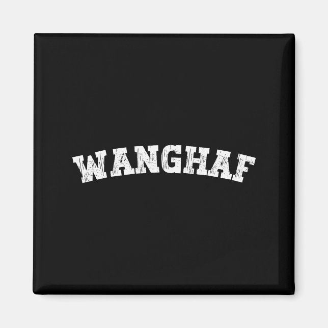 Aimant Mème drôle de Wanghaf  (Devant)