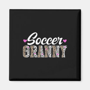 Aimant Mémé footballeuse d'une grand-mère joueuse de foot