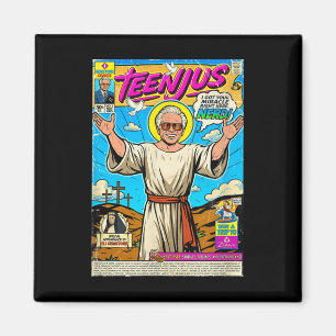 Aimant Mème Jésus drôle Teenjus Christ foi seconde venue