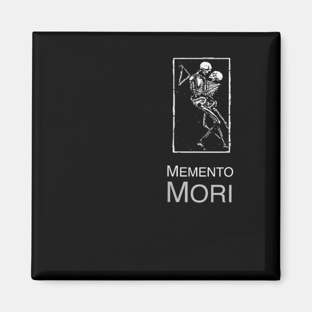 Aimant Memento Mori Citation de stoïcisme Epictetus Cadea (Devant)
