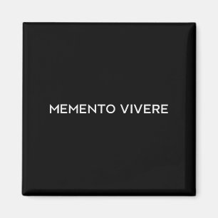 Aimant Memento Vivere Se Souvient De Vivre Philosophie La