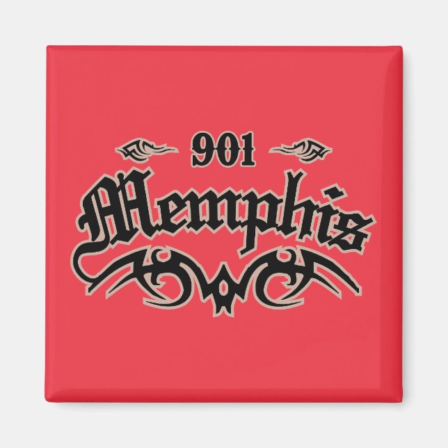 Aimant Memphis 901 (Devant)