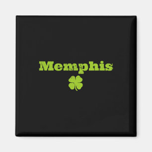 Aimant Memphis Tn Fierté Irlandaise Image Trèfle St Patri