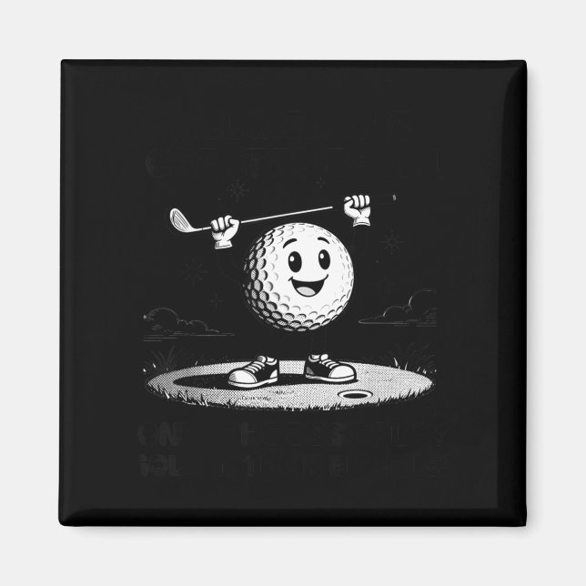 Aimant Men Play Golf Eighties Birthday All Men D Equal  (Devant)