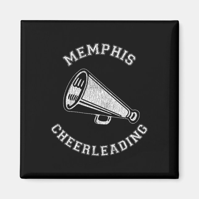 Aimant Menagère de Memphis Rétro en détresse 90's  (Devant)