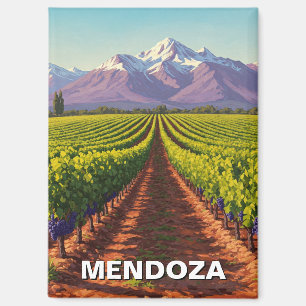 Aimant Mendoza Argentine Travel